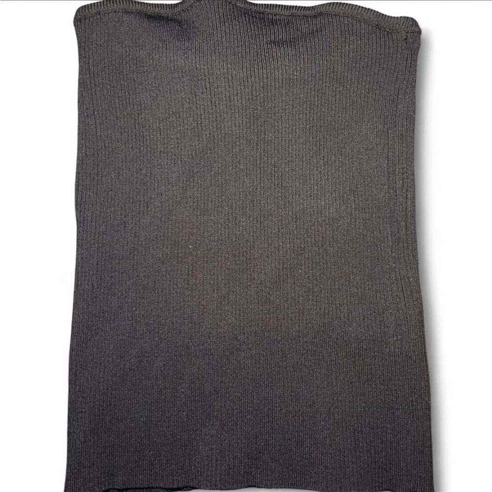 Forever 21 Black Ribbed Tube Top NWT